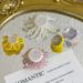 Jelly Shoes Hole Shoes Accessories Crystal Shoe Flower Decoration Advanced Color Bead Flower Shoe Buckle Suitable For DIY Shoe Buckle_viptrois.com