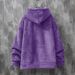 Men's Fleece-Lined Long Sleeve T-Shirt - Slim Fit Thermal Base Layer (Black/Purple/Camel, S-XXL)_viptrois.com