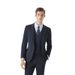 Men's Plus Size 3-Piece Suit Set – Two-Button Notch Lapel Business & Wedding Suit With Vest (Black/Navy/Medium Gray)_viptrois.com