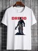Simply DREDD T Shirt Judge Versatile Soft Stylish Fashion Slightly Homme Graphic Designer Clothes Summer Unisex Casual Comfortable_viptrois.com
