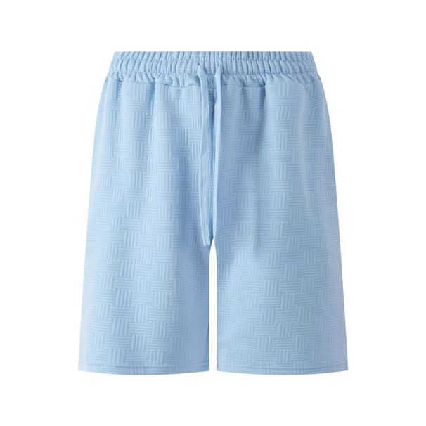 Men's Clothing American Summer Hot Sale Men's Solid Color Heavy Jacquard Trend Outdoor Leisure Loose Shorts Men_viptrois.com