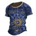 New Vintage Compass 3D Print T-Shirts Men's Fashion Short Sleeve T Shirt Oversized Streetwear Harajuku Tops Tees Unisex Clothing_viptrois.com