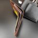Men's Bags Men's Short Wallet With Zipper Horizontal Men's Wallet Wholesale Ultra Thin Student 2 Fold Simple Pu Leather_viptrois.com