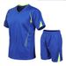 Men's Clothing Outdoor Sports Sleeve Short-sleeved Quick-drying Sweatshirt Team Printed Football Clothes_viptrois.com
