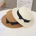 New Women's Summer Beach Simple Sun Protection Flat Top British Style Fresh Gift Hat_viptrois.com