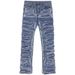Men's Clothing Men's High Street Ins Washed New Jeans Men's Old Slim Fit Straight Trousers_viptrois.com