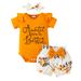 Babies' clothes Baby Short Sleeve Triangle Romper Shorts Set Summer Baby Girl Cute Letter Tops Flower Bow Shorts_viptrois.com