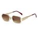 New Retro Polygonal Metal Style Sunglasses For Women High End Anti Ultraviolet Fashion Sunglasses_viptrois.com