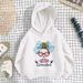 Kid's Clothing girls sweatshirt thin 2024 new style children's spring and autumn long sleeved loose top pullover hooded jacket_viptrois.com