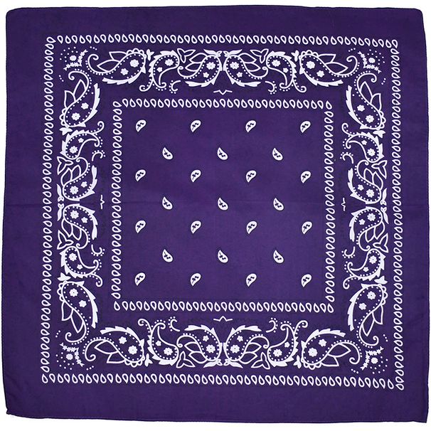 Polyester Cashew Flower Scarf Cycling Square Scarf Hip Hop Cashew Flower Mask Scarf Head Scarf_viptrois.com