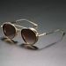 2025 New Personalized Oval Double Bridge Fashion White Copper Precision Glasses_viptrois.com