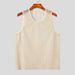 Men's Clothing Summer European And American Hollow Fitness Sports Sleeveless T Shirt Muscle Men's Mesh Perspective Sexy Knitted Vest_viptrois.com