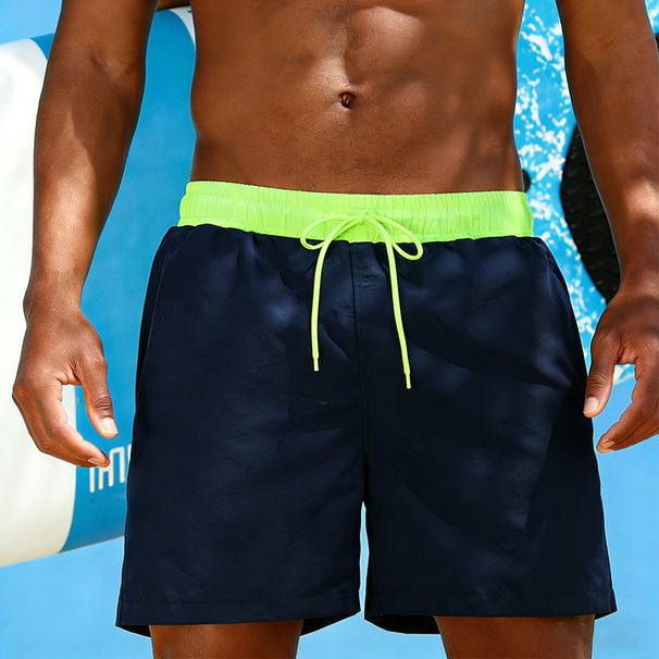 Men's Quick-Dry Swim Trunks With Double Layer - Anti-Transparent Swimming Shorts For Pool, Beach & Hot Spring_viptrois.com