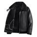 Fur Fur Integrated New Style With Added Thickened Leather Men's Lamb Wool Jacket For Autumn And Winter_viptrois.com