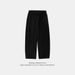 Men's Clothing Textured Silhouette Casual Pants Men's Spring And Summer New Loose Drape Slightly Tapered Bloomers Split Design Trendy Brand Trousers_viptrois.com