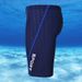 Men's Swimming Trunks New Quick Drying Swimming Pool Training Mid Length Professional Coach Anti Embarrassment Sunscreen Hot Spring Swimming Trunks_viptrois.com