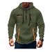 Men's Zip-Up Hoodie With Multi-Pocket Design – Thickened Fleece Lining, Stylish & Functional For Casual & Outdoor Wear_viptrois.com