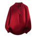 Men's British Preppy Turtleneck Sweater – Button-Down Knit Pullover, Winter & Autumn Casual Couple Matching Top_viptrois.com