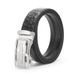 XUANMU New Men's Alloy Automatic Buckle Leather Belt Fashionable Versatile Mid-Young Adult Pants Waist Belt Home Use Belt For Men Women F0375_viptrois.com