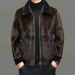 Men's Premium Faux Fur Coat Winter Thick Warm Jacket Fashionable Mink-Like Collar Stylish Outerwear For Daily & Commuting_viptrois.com