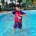 Boys Suit Summer Dinosaur Pullover Shorts Two Piece Suit European And American Fashion Quick Drying Children's Beach Swimsuit Suit_viptrois.com