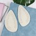 Front Half Pad Forefoot Pad Anti Wear And Pain Proof Genuine Leather Cowhide Top Layer Pointed Deodorant Breathable Sweat Absorbent Latex Half Insole_viptrois.com