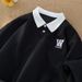 Men's Clothing Polo Shirt Short Sleeved T Shirt Men's Summer New Style Trendy Brand High End Versatile Casual Loose College Style Contrast Color Top_viptrois.com