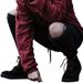 Loom Trendy Black Jeans For Men, Ripped Jeans, Long Pants, Men's Fashion Brand Slim Fit Design_viptrois.com