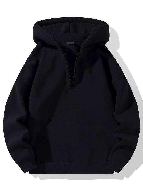 Zipper Hoodie Loose Sports And Leisure Sweater Premium Winter Long-sleeved Top_viptrois.com
