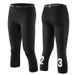 Men's clothing Fitness Men's Sports leggings Basketball seven point leggings quick dry_viptrois.com