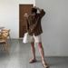 Men's Clothing Linen Shorts Casual Pants Summer Loose Trendy Cotton And Linen Shorts Solid Color Beach Shorts_viptrois.com