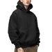 2024 Retro Heavy Ami Kaji Hooded Sweater Men's Thickened Shoulder Pullover Hoodie Women's European And American Version_viptrois.com