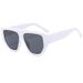 Men's Sunglasses Fashion Sunglasses For Men And Women Retro Photo Taking Large Square Frame Anti Ultraviolet Glasses Handsome Thick Legged Sunglasses_viptrois.com