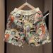 Men's Clothing Summer High End Jacquard Casual Shorts Trendy Loose Versatile Breathable Athletic Five Point Pants For Men And Women_viptrois.com