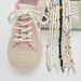 Shoelaces Cute Flat Round Thick Lace Colorful Shoelaces Suitable For Casual Sneakers Canvas Shoes White Shoes Shoelace Rope A Pair_viptrois.com