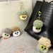 Bag Charm Creative Cauliflower Cartoon Keychain Car Ornaments Plush Doll Doll Cute Bag Pendant Accessories Small Gifts_viptrois.com