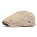 Fresh Plaid Beret British Style Forward Casual Artist Trendy Duckbill Cap For Women_viptrois.com