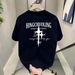 Men's Clothing Summer Trendy Printed Cotton Boys Short Sleeved T Shirt Summer New Round Neck T Shirt Versatile Men's Tops_viptrois.com