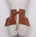 Song Qian and Tang Yixin's same style pu leather girdle for women, wide, simple, decorative, ultra-wide belt, waist-slimming belt_viptrois.com