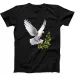 Pigeon Bird White Dove Peace Funny Gift Tee Black T Shirt Mens Womens Tees Top 42_viptrois.com