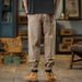 Men's American Vintage Work Pants – Relaxed Fit Straight Leg Cotton Cargo Pants For Casual & Outdoor Wear_viptrois.com
