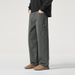 Men's Vintage Cargo Pants – High Street Utility Trousers With Multi-Pockets & Straight Fit For Casual Streetwear_viptrois.com
