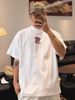 2025 Year Of The Snake Printed T-shirt Trendy Summer New Short-sleeved Boys Pure Cotton Round Neck Half-sleeved T-shirt Couple_viptrois.com
