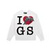 Trendy Brand Heart Print Heavy Cotton Unisex High Street Crew Neck Long Sleeve Sweatshirt_viptrois.com