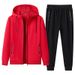 Men's Clothing New Korean Fashion Cardigan Hooded Casual Sports Suit Men's Chinese Fashion Brand Sweater Spring And Autumn_viptrois.com