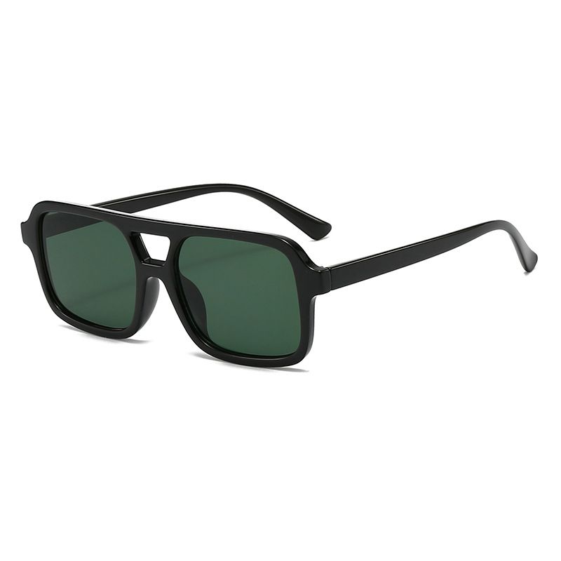 Women's Glasses New Square Frame Leopard Print Sunglasses Fashion Personality Style Sunglasses For Women High End Street Shooting Catwalk_viptrois.com