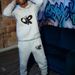 Men's Clothing 2025 Autumn And Winter New American Butterfly Print Unisex Hoodie Plus Velvet Thickened Casual Sports Suit_viptrois.com