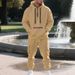 Men's Clothing Winter Large Size Heavy Plus Velvet Loose Men's Casual Sports Multi Pocket Workwear Suit Men_viptrois.com
