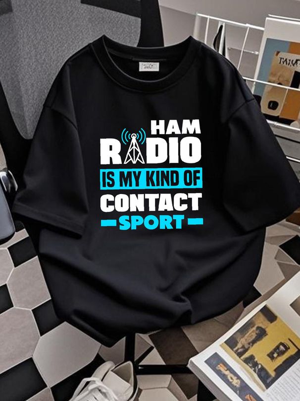 Amateur Radio Operator HAM Radio Is My Kind Of Con Baseball Cap Snapback Caps Knitted Hat Slightly Streetwear Homme Top For Everyday Wear Fashion_viptrois.com