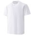 2025 Summer Cotton American High Street Pi Shuai Trendy Brand Metal Decorative Short Sleeve Casual Loose Round Neck_viptrois.com